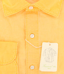 Finamore Napoli Yellow Shirt - Extra Slim - (FN28117361) - Parent