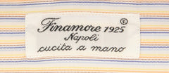 Finamore Napoli Multi-Colored Striped Cotton Shirt - Slim - (FUU) - Parent
