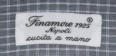 Finamore Napoli Gray Fancy Shirt - Extra Slim - (2018031610) - Parent