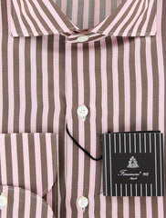 Finamore Napoli Brown Shirt - Extra Slim - (F1161812) - Parent