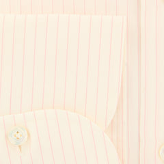 Finamore Napoli White Striped Shirt - Slim - (2018030115) - Parent