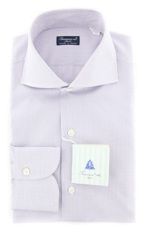 Finamore Napoli Lavender Purple Shirt - Slim