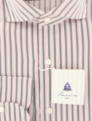 Finamore Napoli Pink Striped Shirt - Slim - (201803019) - Parent