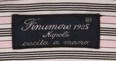 Finamore Napoli Pink Striped Shirt - Slim - (201803019) - Parent