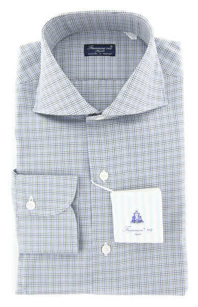 Finamore Napoli Light Blue Shirt - Slim - (FN1810194) - Parent