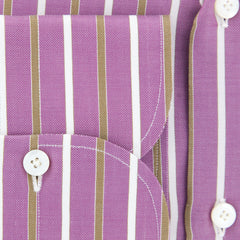 Finamore Napoli Purple Shirt - Slim - (FN121517) - Parent