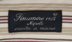 Finamore Napoli Beige Striped Shirt - Slim - (201803018) - Parent