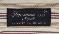 Finamore Napoli Beige Striped Shirt - Slim - (201803018) - Parent