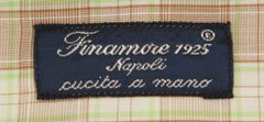 Finamore Napoli Cream Plaid Shirt - Slim - (FN822175) - Parent