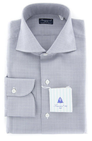 Finamore Napoli Gray Shirt - Slim