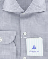 Finamore Napoli Gray Fancy Shirt - Slim - (FN83177) - Parent