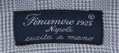 Finamore Napoli Gray Fancy Shirt - Slim - (FN83177) - Parent