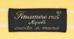 Finamore Napoli Yellow Striped Shirt - Slim - (2018030119) - Parent