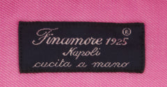 Finamore Napoli Pink Melange Cotton Shirt - Slim - (E5) - Parent