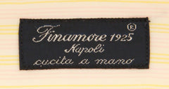 Finamore Napoli Yellow Striped Shirt - Slim - (201803158) - Parent