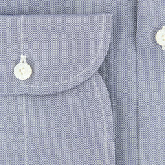 Finamore Napoli Gray Solid Shirt - Slim - (FN821176) - Parent