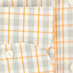 Finamore Napoli Off White Window Shirt - Slim - (F141810) - Parent