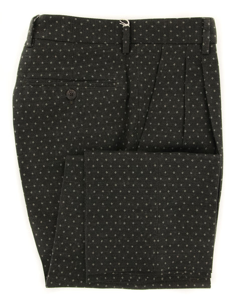 Finamore Napoli Dark Green Other Pants - Slim - (PA10832701) - Parent