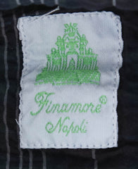 Finamore Napoli Burgundy Red Plaid Shirt - 16/41 - (26SEN01093603)