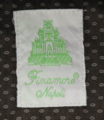 Finamore Napoli Brown Shirt - Extra Slim - S/S - (25SEN08024007)