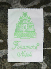 Finamore Napoli Camouflage Shirt - Extra Slim - (FN803351) - Parent