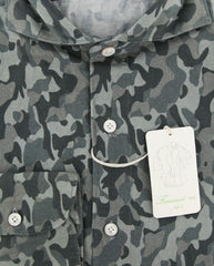 Finamore Napoli Light Gray Shirt - Slim - (STP01SIMONEZ) - Parent