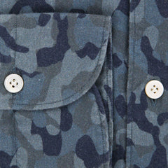 Finamore Napoli Blue Shirt - Slim - (STP03SIMONEZ) - Parent