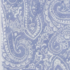 Finamore Napoli Blue Paisley Silk Tie (932)