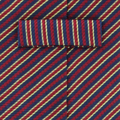 Finamore Napoli Multi-Colored Striped Silk Tie (933)