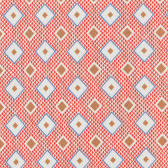 Finamore Napoli Red Foulard Silk Tie - 3.25" x 58" - (9S)