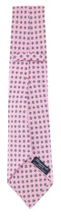 Finamore Napoli Pink Character Silk Tie (940)