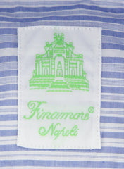 Finamore Napoli Blue Striped Shirt - Extra Slim - (201802233) - Parent