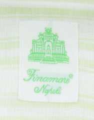 Finamore Napoli Light Green Striped Shirt - Extra Slim - (QQ) - Parent
