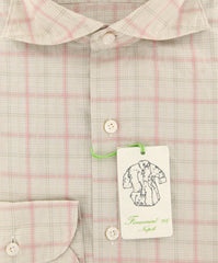 Finamore Napoli Cream Window Shirt - Extra Slim - (F110184) - Parent