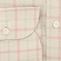 Finamore Napoli Cream Window Shirt - Extra Slim - (F110184) - Parent