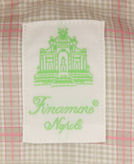 Finamore Napoli Cream Window Shirt - Extra Slim - (F110184) - Parent