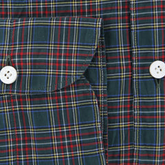 Finamore Napoli Dark Green Shirt - Extra Slim - (F19185) - Parent