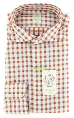 Finamore Napoli Cream Window Shirt - Extra Slim - (F116184) - Parent