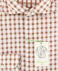 Finamore Napoli Cream Window Shirt - Extra Slim - (F116184) - Parent