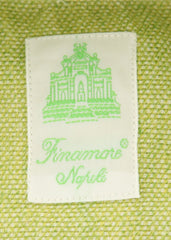 Finamore Napoli Green Solid Shirt - Extra Slim - (2018030213) - Parent