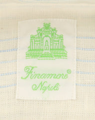 Finamore Napoli Cream Striped Shirt - Extra Slim - (201802268) - Parent