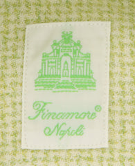 Finamore Napoli Light Green Shirt - Extra Slim - (K18189) - Parent