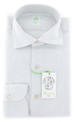 Finamore Napoli Light Blue Solid Shirt - Extra Slim - (2018030216) - Parent