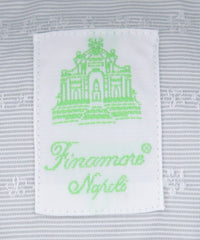 Finamore Napoli Light Gray Fancy Shirt - Extra Slim - (2018031213) - Parent