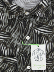 Finamore Napoli Dark Brown Fancy Shirt - Extra Slim - (2018022611) - Parent