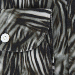 Finamore Napoli Dark Brown Fancy Shirt - Extra Slim - (2018022611) - Parent