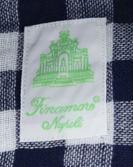 Finamore Napoli Navy Blue Shirt - Extra Slim - (F19184) - Parent