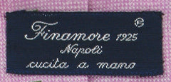 Finamore Napoli Pink Silk Tie
