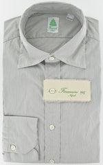 Finamore Napoli Black Button-Front Shirt - X-Large