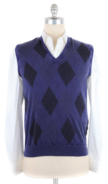 Finamore Napoli Purple Sweater Size L (US) / 52 (EU)